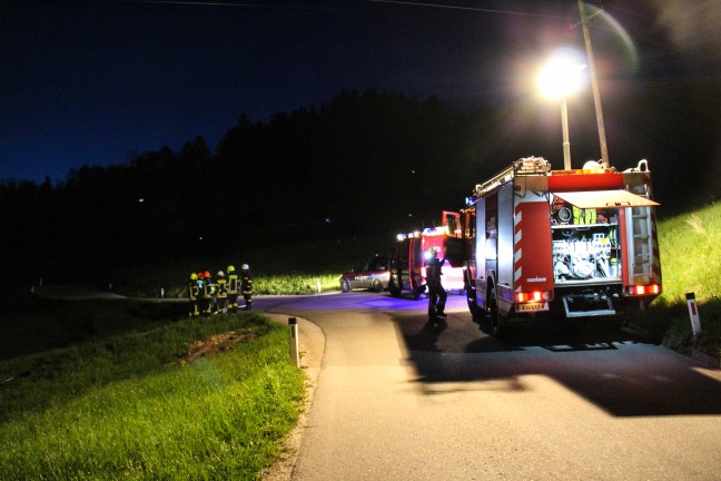 Fahrzeugberschlag ber Abhang endete relativ glimpflich