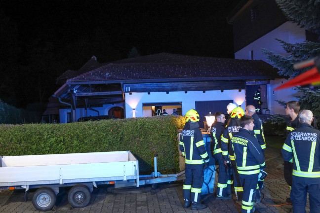 Einsatz f�r zwei Feuerwehren bei Kleinbrand im Keller eines Wohnhauses in Regau