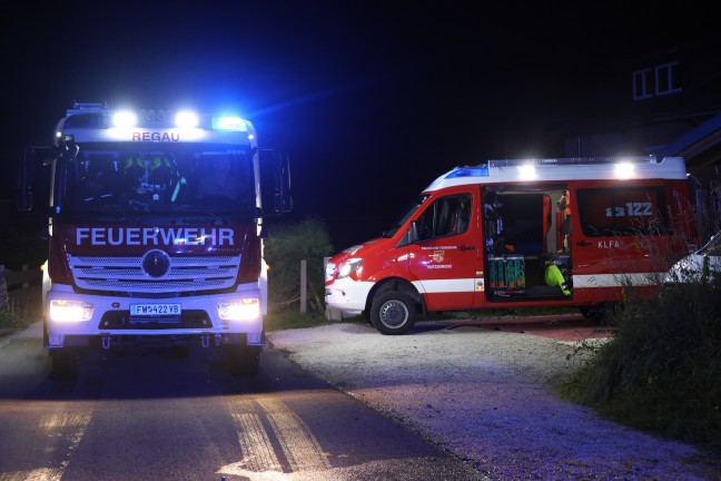 Einsatz f�r zwei Feuerwehren bei Kleinbrand im Keller eines Wohnhauses in Regau