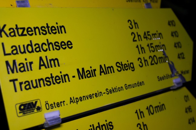 Bergsteigerin (79) bei Absturz am Traunstein in Gmunden t�dlich verungl�ckt