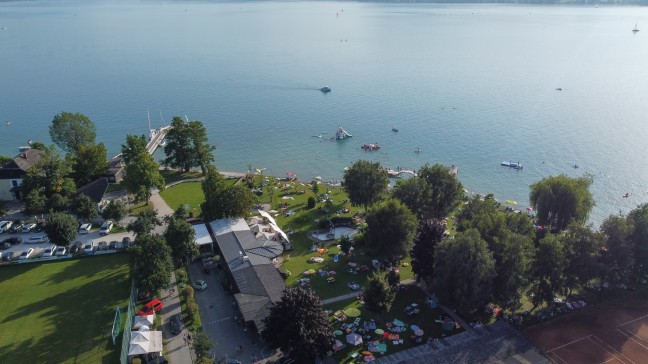 Weyregg am Attersee: Gr��erer Rettungseinsatz um vermeintlich untergegangenes Kind im Attersee
