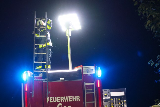 Pichl bei Wels: Auto drohte in einen Fischteich zu st�rzen