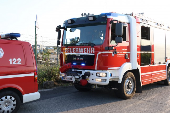 Kleinfl�chiger Flurbrand in Wels-Neustadt sorgte f�r Einsatz der Feuerwehr