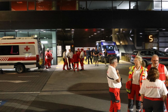 Such- und Rettungshunde im Einsatz: Stundenlange Suche nach abg�ngiger demenzkranker Frau in Linz