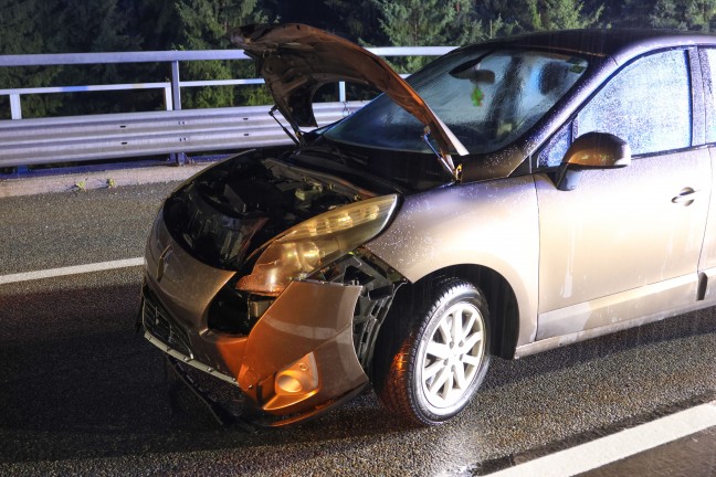 Sportwagen involviert: Schwerer Crash auf Pyhrnautobahn bei Spital am Pyhrn