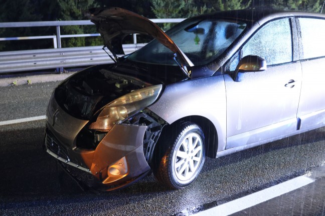 Sportwagen involviert: Schwerer Crash auf Pyhrnautobahn bei Spital am Pyhrn