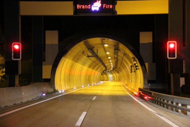 Große Einsatzübung im Kremsursprungtunnel