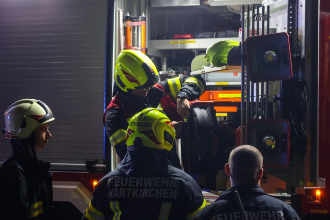 Kleinbrand in einem Wohngeb�ude in Aschach an der Donau durch piepsenden Rauchmelder entdeckt