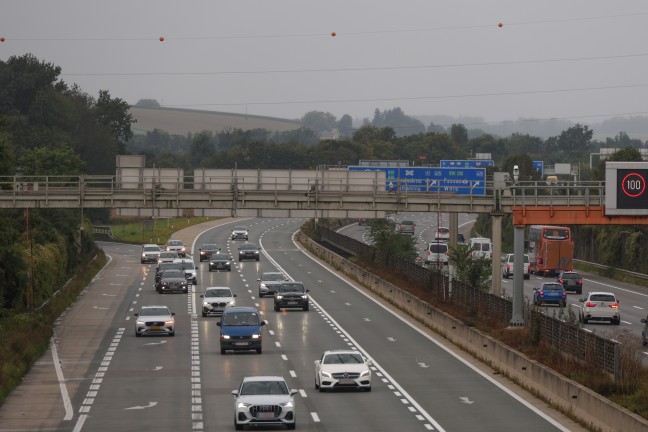 Geisterfahrer bei Pucking: Lenker erwischte am Knoten Haid falsche Abzweigung und drehte einfach um