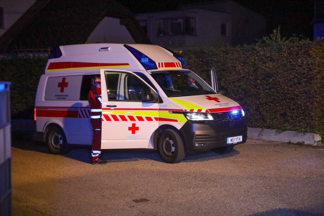 CO-Melder ausgel�st: Kohlenmonoxidaustritt nach Pelletslieferung in einem Wohnhaus in Stadl-Paura