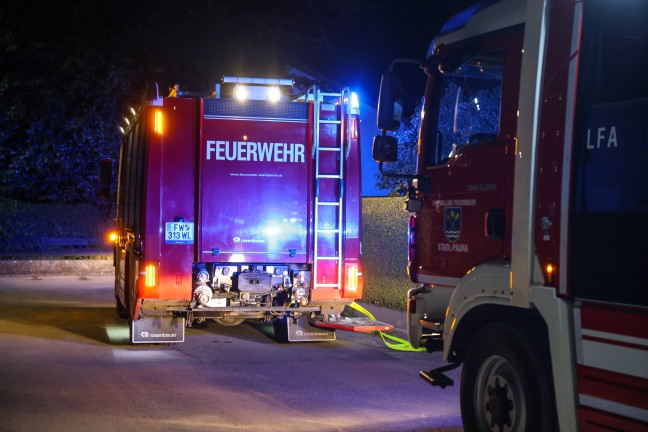 Einsatz der Feuerwehr und Energieversorgers nach wahrgenommenem Gasgeruch in Stadl-Paura