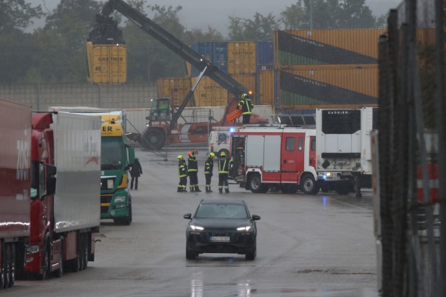 Tragischer Ausgang: LKW-Lenker in Edt bei Lambach leblos in Fahrerkabine entdeckt