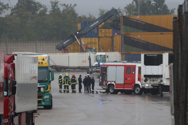 Tragischer Ausgang: LKW-Lenker in Edt bei Lambach leblos in Fahrerkabine entdeckt