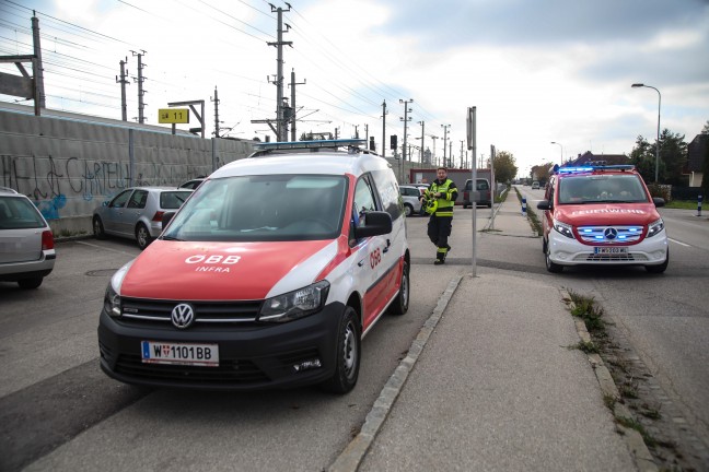 Personenzug abgeschleppt: Drei Feuerwehren zu Personenevakuierung nach Marchtrenk alarmiert