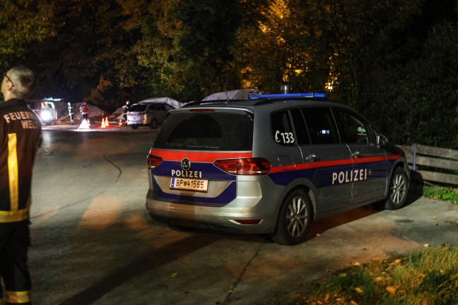 Personensuche: Feuerwehr zu n�chtlicher Suchaktion nach Polizeieinsatz in Wels-Innenstadt alarmiert