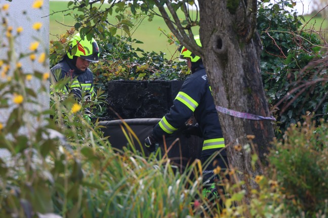 Zimmerbrand in einem Einfamilienhaus in Weibern rasch unter Kontrolle gebracht