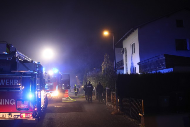 T�dlicher Zimmerbrand: Frau (83) bei Brand in einem Wohnhaus in Sierning ums Leben gekommen