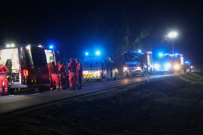 Autolenkerin (52) verstorben: T�dlicher Ausgang eines Verkehrsunfalls bei Natternbach