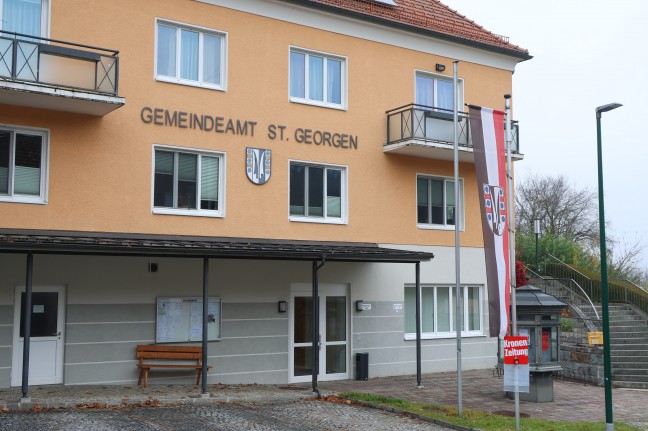 Gerald Nu�bichler (�VP) zum neuen B�rgermeister von St. Georgen bei Grieskirchen gew�hlt