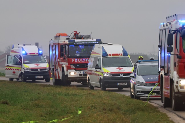 L�schen fast unm�glich: Schwieriger Einsatz bei Brand in v�llig zuger�umtem Haus in Fischlham