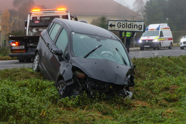 Stau im Fr�hverkehr nach Kreuzungscrash auf Innviertler Stra�e bei Krenglbach