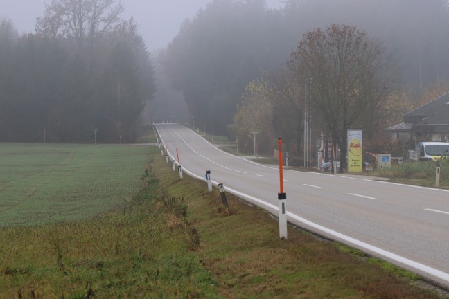 T�dlicher Verkehrsunfall: 35-J�hriger bei Pettenbach nachts von Auto �berrollt