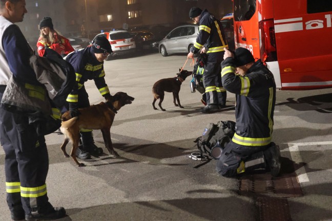Gro�angelegte Suchaktion nach abg�ngigem Mann (38) an Stadtgrenze zwischen Leonding und Linz