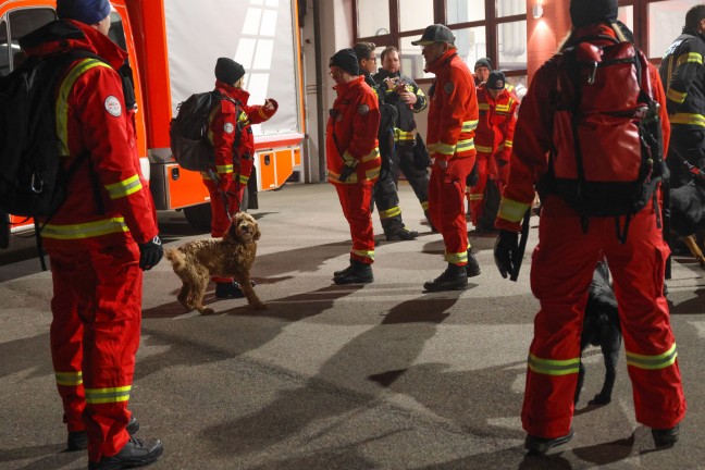 Gro�angelegte Suchaktion nach abg�ngigem Mann (38) an Stadtgrenze zwischen Leonding und Linz