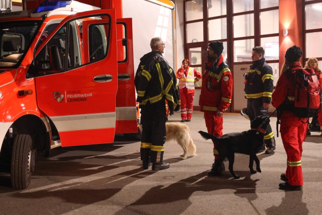 Gro�angelegte Suchaktion nach abg�ngigem Mann (38) an Stadtgrenze zwischen Leonding und Linz