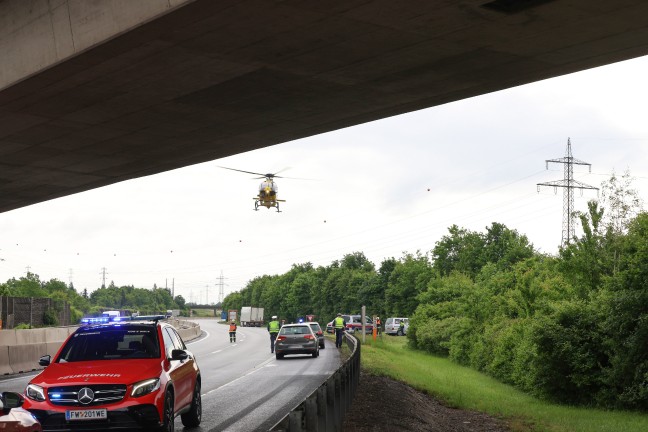 Prozess: Doch zwei Todesopfer nach schwerem Unfall auf Welser Autobahn in Wels-Oberthan
