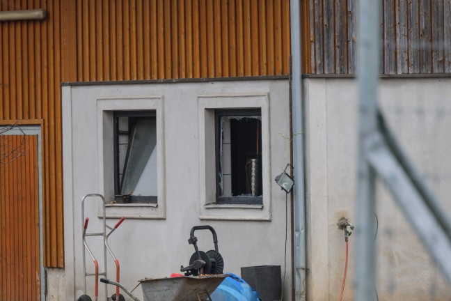 Explosion beim Schnapsbrennen in Kronstorf fordert einen Verletzten