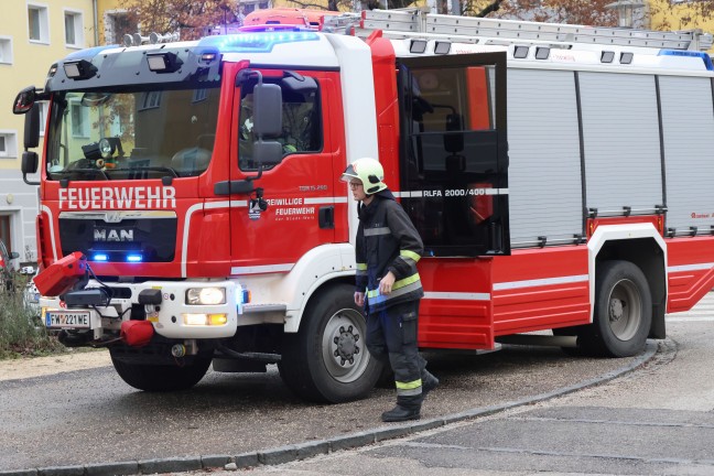 Herd eingeschalten, Hund im Geb�ude: Dringende T�r�ffnung bei Unternehmen in Wels-Vogelweide