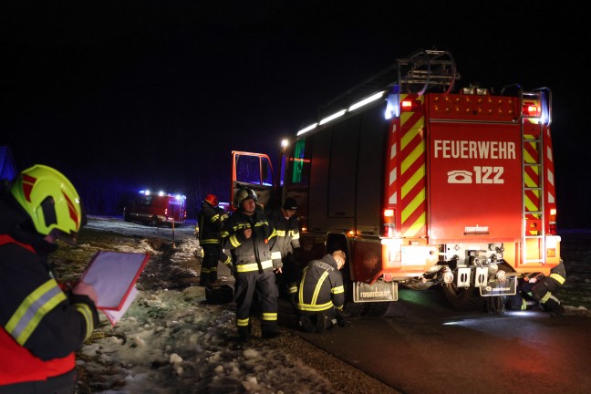 Brand einer Jagdh�tte am Ramsauer Gr��tenberg in Molln l�st Gro�einsatz aus
