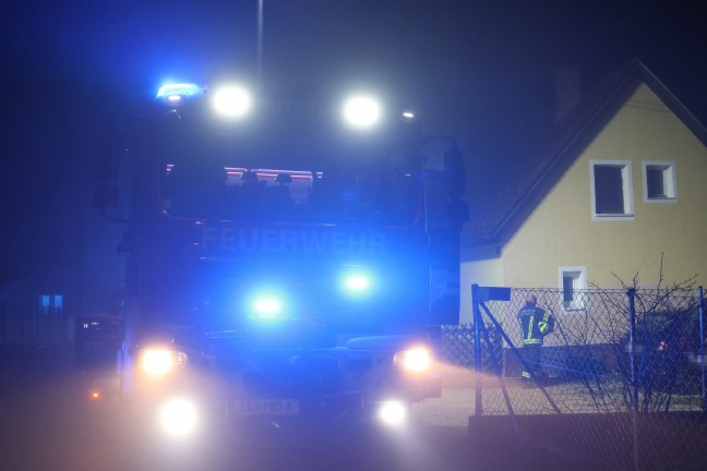 K�chenbrand in einem Wohngeb�ude in H�rsching fordert zwei Verletzte