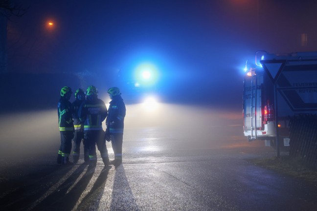 K�chenbrand in einem Wohngeb�ude in H�rsching fordert zwei Verletzte