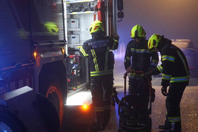 K�chenbrand in einem Wohngeb�ude in H�rsching fordert zwei Verletzte