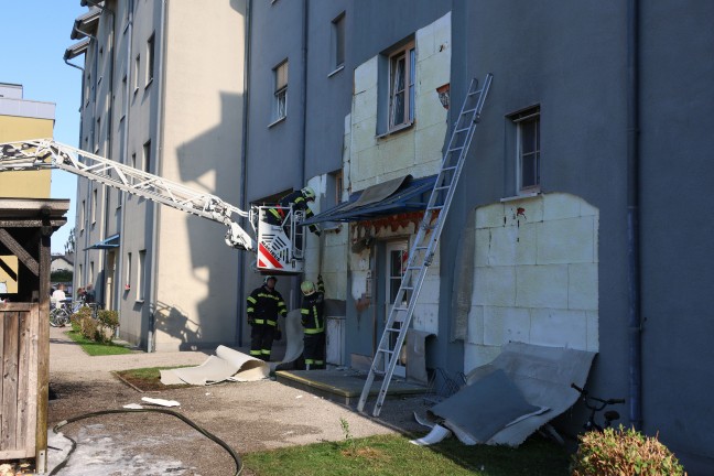 M�llinselbrand in Wels-Neustadt: Zehnj�hrigen als Tatverd�chtiger nach B�llerwurf ausgeforscht