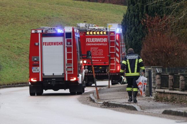 Brand in einer K�che im Keller eines Wohnhauses in Sch�rfling am Attersee