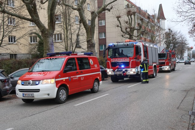 Angebranntes Kochgut in einer Wohnung in Wels-Innenstadt sorgte f�r verrauchtes Stiegenhaus