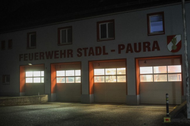 N�chtlicher Einsatz: Feuerwehr kurzzeitig zu Personensuche nach Stadl-Paura alarmiert