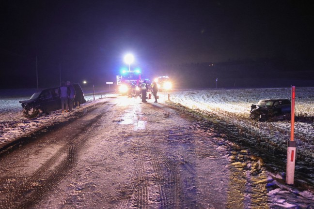 Menschenrettung: Mehrere teils Schwerverletzte bei Frontalcrash in Manning
