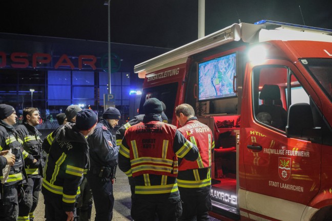 Erfolgreiche Suchaktion: F�nf Feuerwehren bei Suche nach abg�ngiger Person in Gmunden im Einsatz