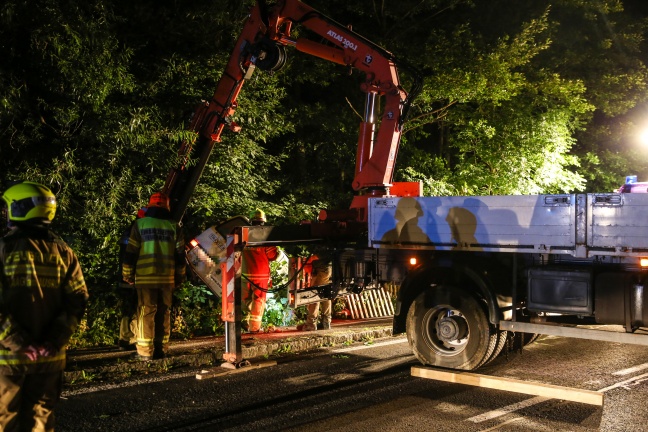 Verkehrsunfall auf der Rottenbacher Straße bei Haag am Hausruck endete glimpflich
