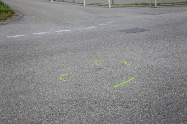 Motorradfahrer bei Unfall in Waizenkirchen schwer verletzt