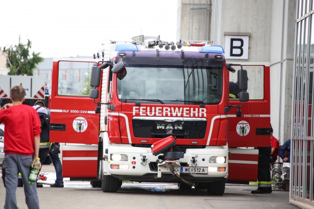 Brand in der Absaug- und Filteranlage eines Gewerbebetriebes in Wels-Pernau
