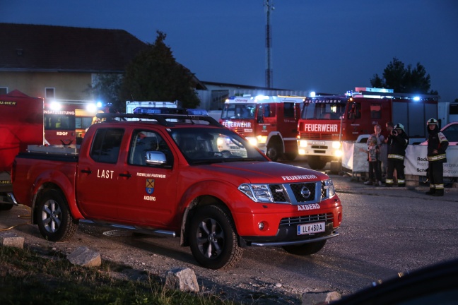 Feuerwehren sammelten bei Einsatzübung in Holzhausen wertvolle Erfahrungen