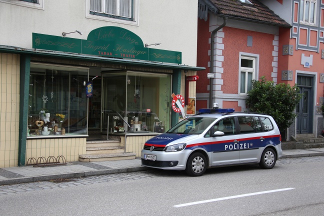 Raubüberfall auf Trafik in Gaspoltshofen