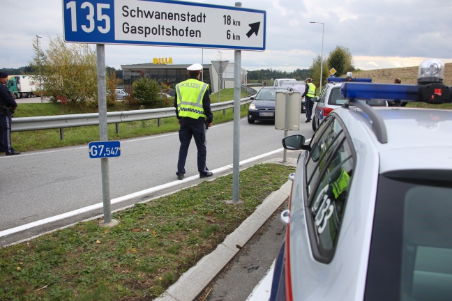 Raubüberfall auf Trafik in Gaspoltshofen