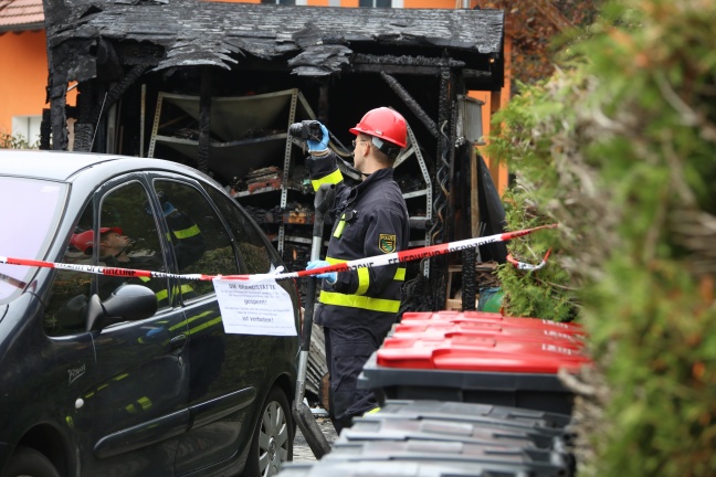 Bewohner bei Brand in Bad Schallerbach von der Feuerwehr gerettet