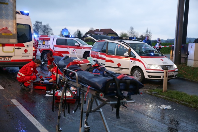 21-Jährige bei schwerem Verkehrsunfall in Neumarkt im Hausruckkreis tödlich verunglückt
